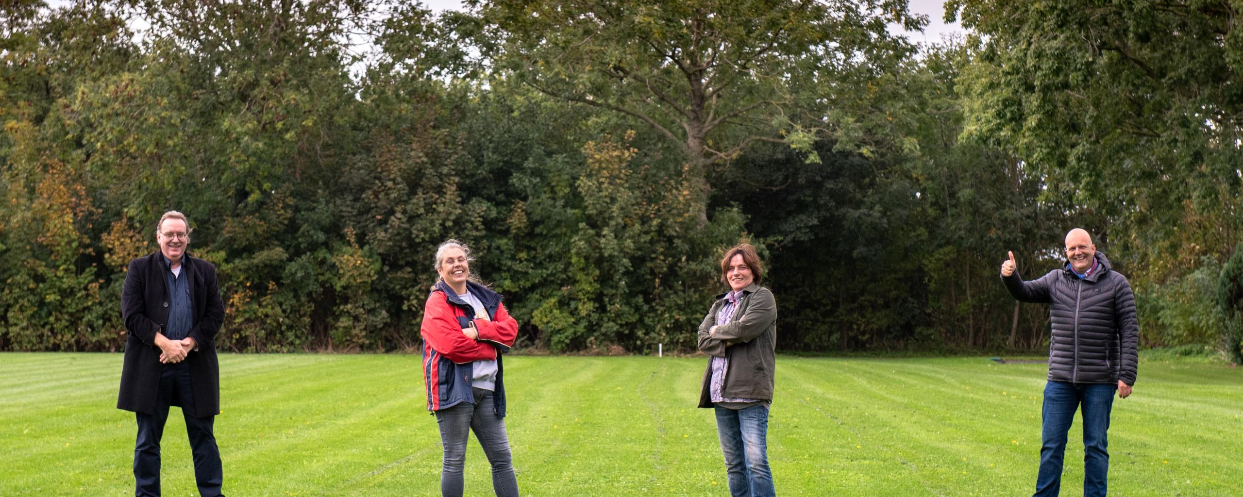Werkgroep Balklandpark Noord in gesprek met wethouders