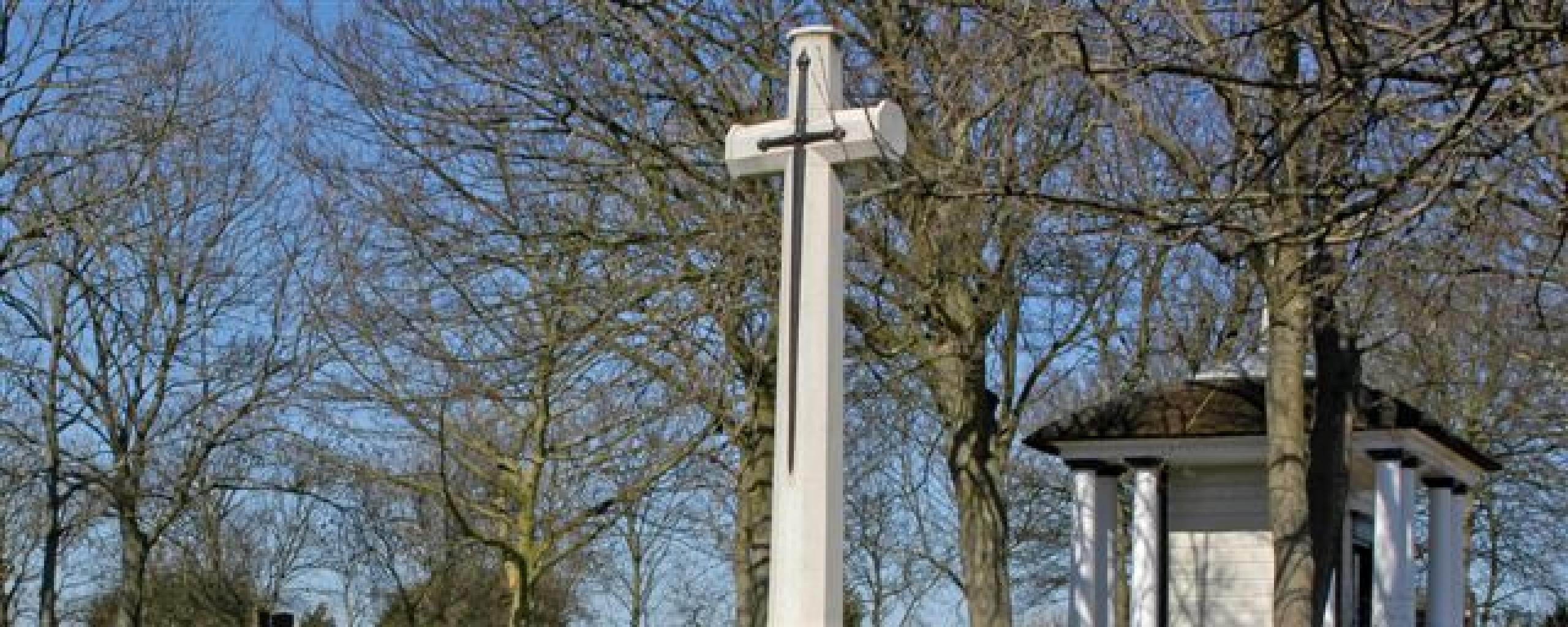 Gedenkkruis begraafplaats Harlingen