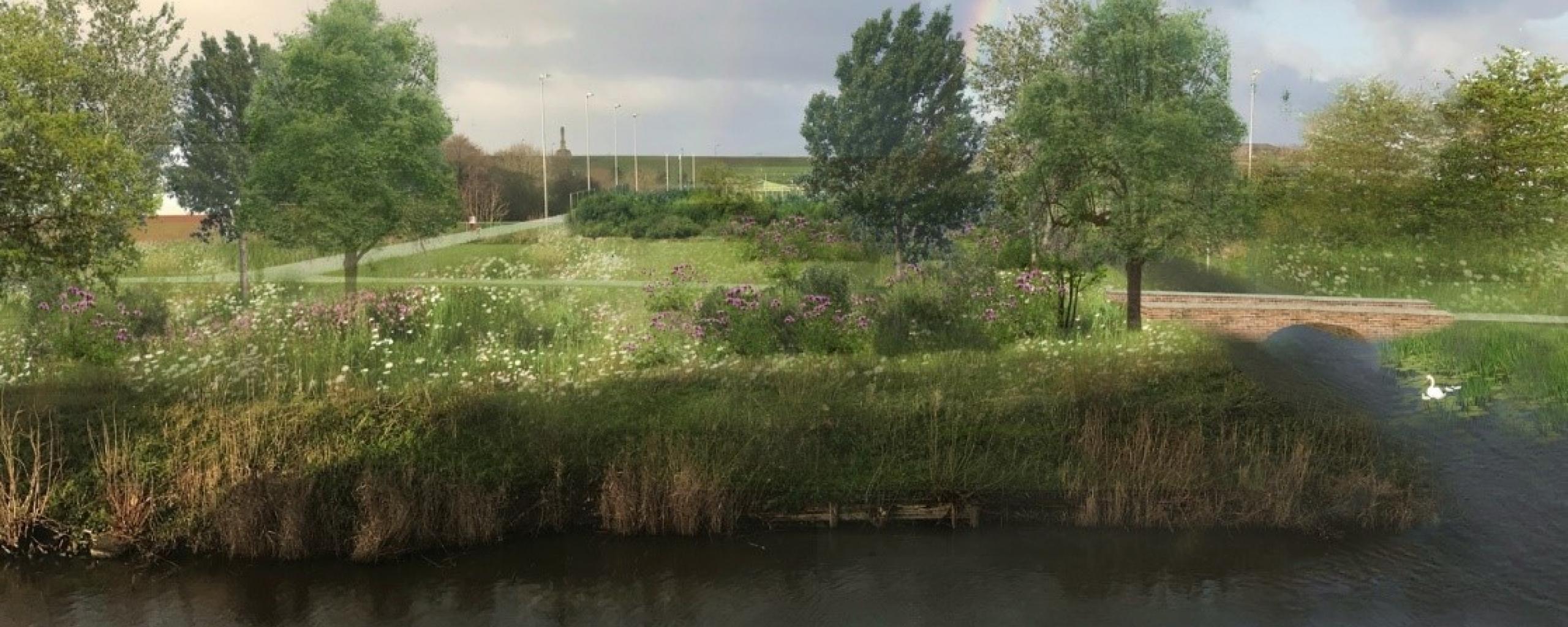 Impressie toekomstig Balklandpark