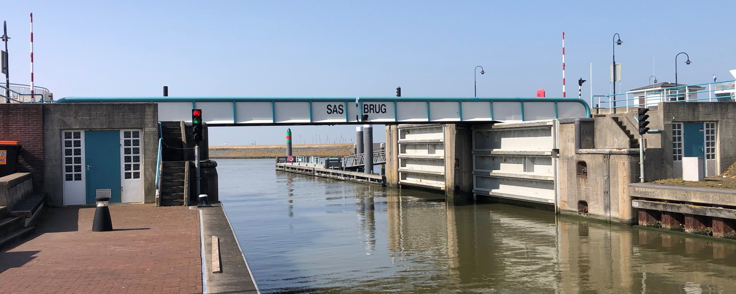 De SAS brug in Harlingen