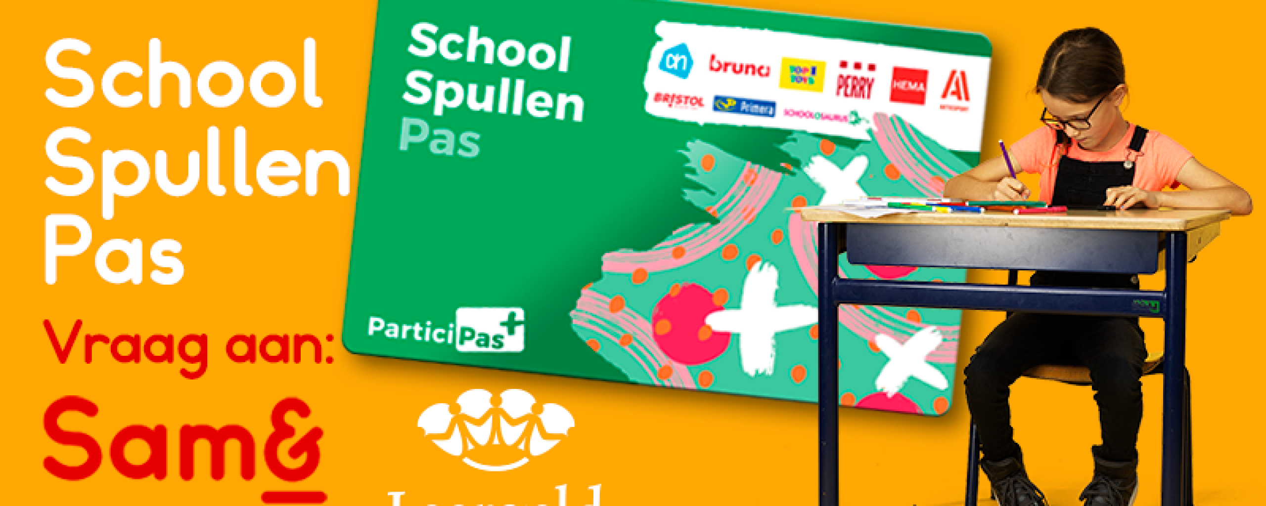 Afbeelding van de Schoolspullenpas