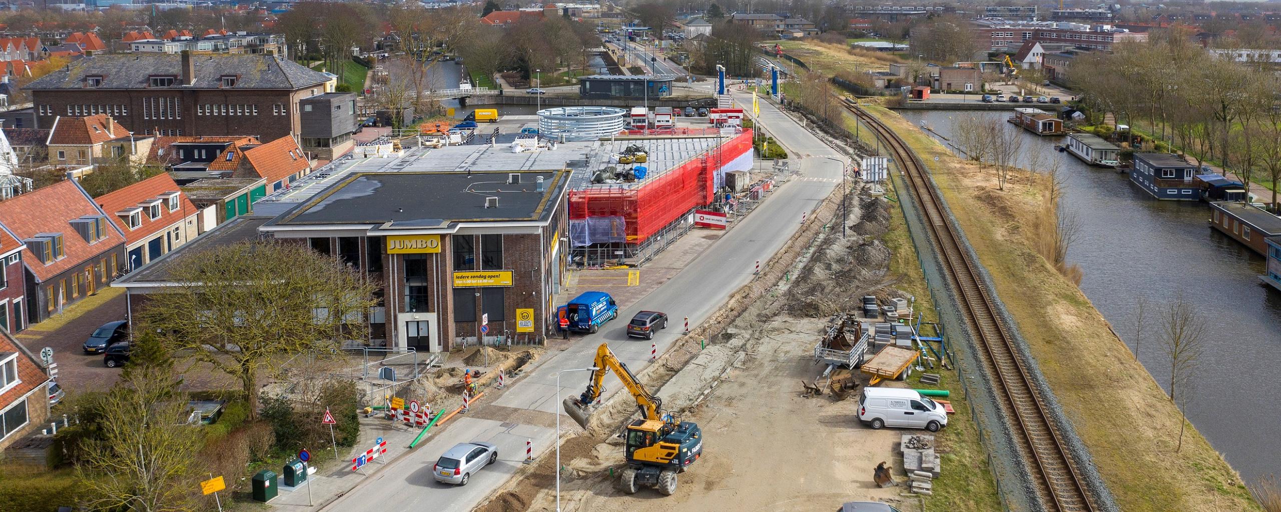 Werk aan de Spoorstraat