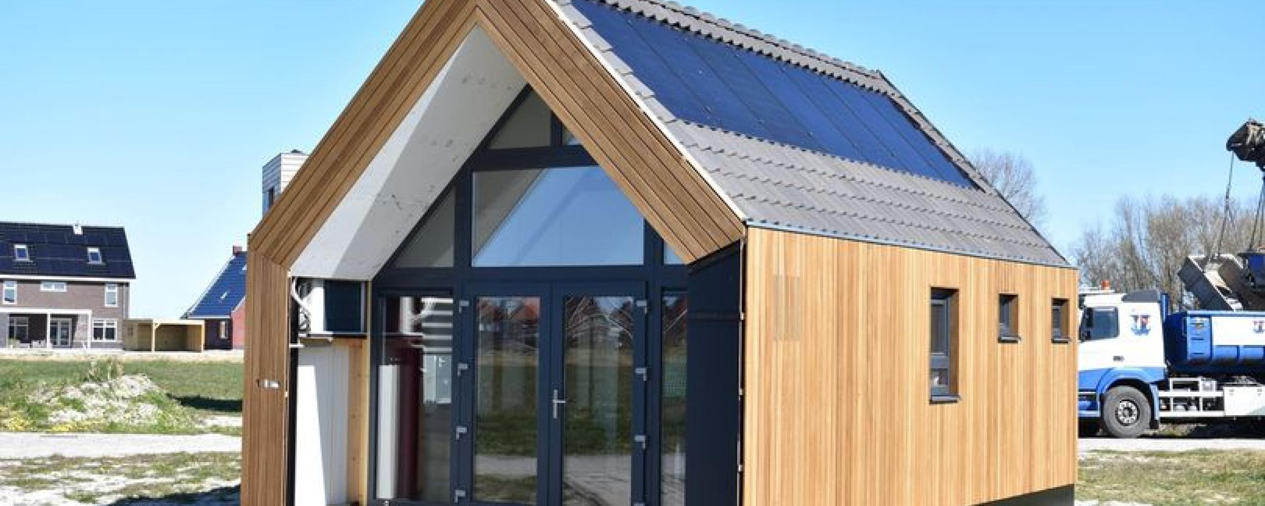Foto van een Tiny House (Klein huis)